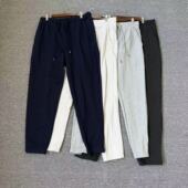 不退不换 休闲长裤 32度男春季 珠地网眼面料纯色净版 新品 瑕疵处理