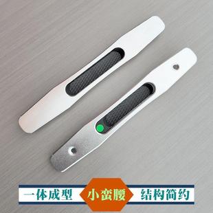 .铝合金推拉门移门锁小蛮腰单点钩锁阳台卫生间浴室单孔家用通用