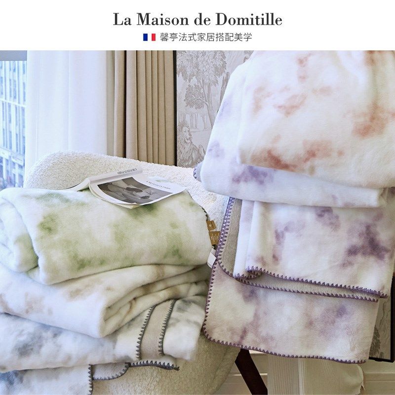 精选轻奢高级感金貂绒毛毯被子冬季加厚保暖毯子沙发A类双面法式,床上用品,休闲毯/毛毯/绒毯,淘宝优惠券,粉丝福利购,淘宝优惠卷