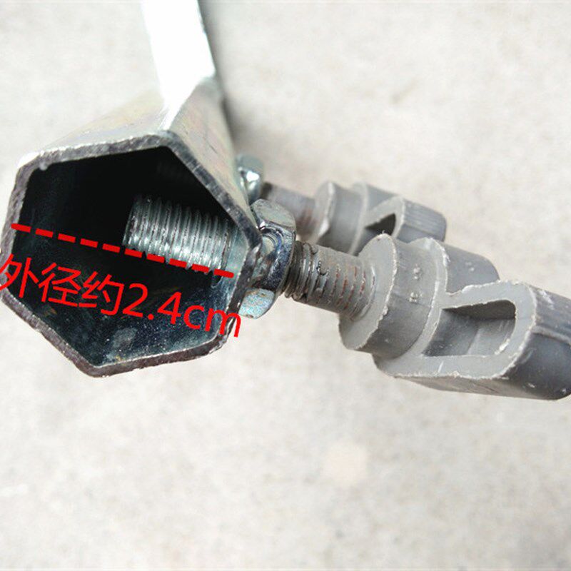 摩托车方管耐用雨伞支架 电动车 三轮车 载重王加厚 雨伞座子伞架