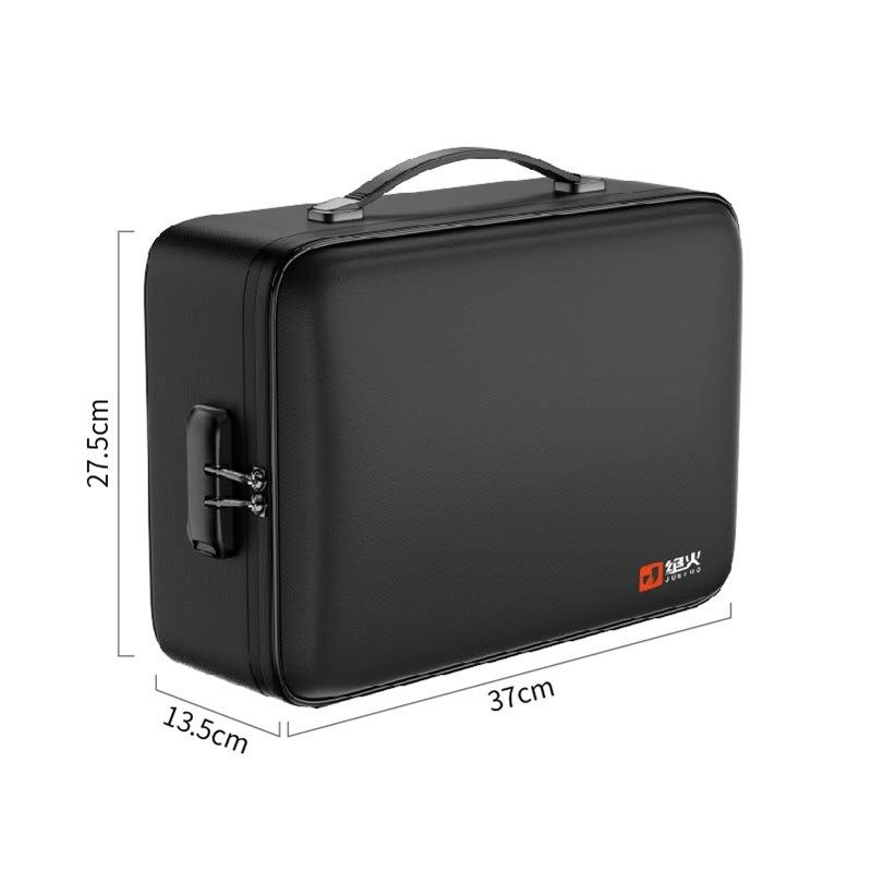 绝火手提风琴证件包大容量商务档案收纳隔热防潮文件夹手提密码箱