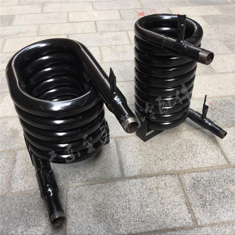 制冰机 水冷空调专用蛇形冷凝器蛇炮淡水散热器盘管蒸发器12345匹