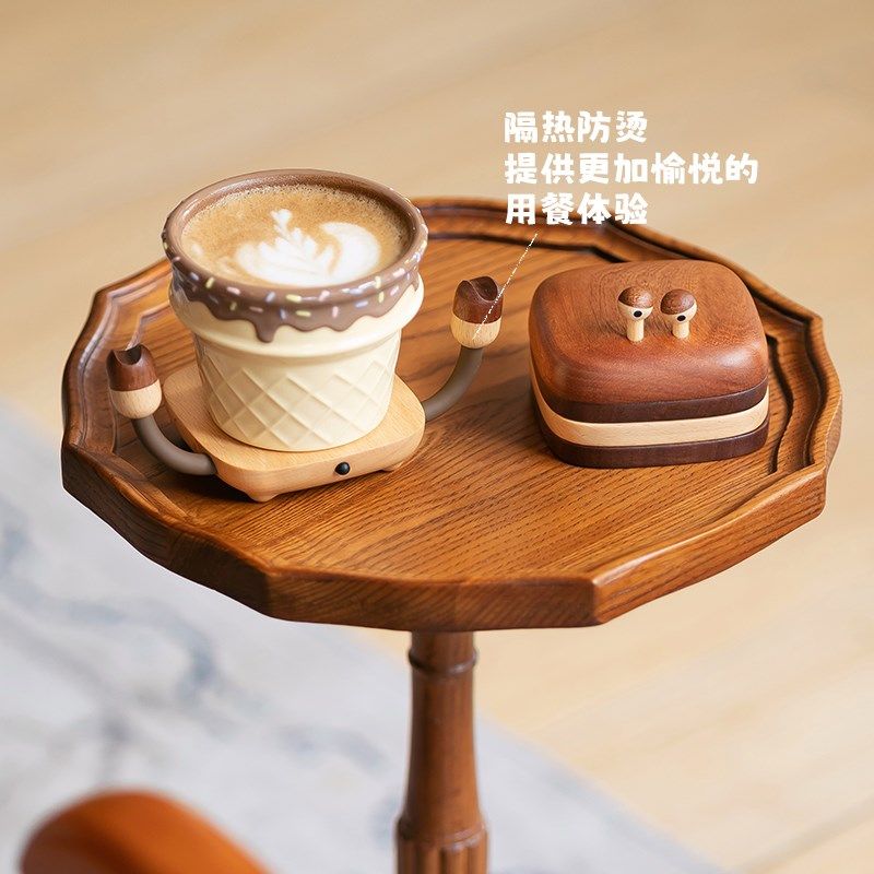 精选螃蟹杯垫/创木工坊木防烫隔热茶道茶托可爱摆件创意礼品送朋,节庆用品/礼品,文化创意杯垫/餐垫,淘宝优惠券,粉丝福利购,淘宝优惠卷