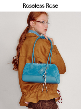 【新年礼物】RoselessRose波士顿保龄球包大号新款单肩腋下大容量