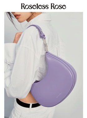 RoselessRose马鞍包新款包包女原创小众设计通勤高级感单肩斜挎包