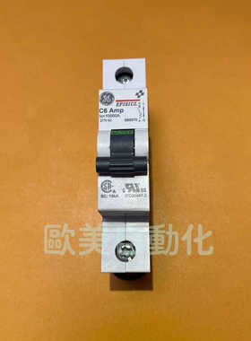 GE通用 1P6A 电气小型断路器 1PC6A 断路器EP101UL C6 EP61UL