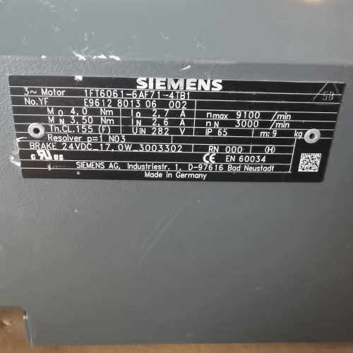 1FT6061-6AF71-4TB1 伺服电机 1FT6061-6AF71-4TB1