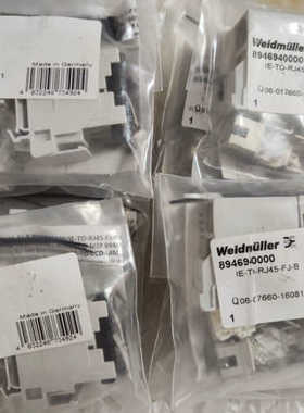 魏德米勒导轨网络接头IE-TO-RJ45-FJ-B               8946940000