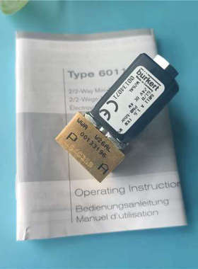 议价burkert宝德6011 A 1.6 FKM MS 24VDC 00134071 宝德宝帝