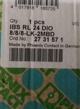 菲尼克斯IBSRL24DIO8/8/8-LK-2MBD总线耦合器模块2731571 plc