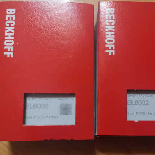 倍福EL6002通讯模块EL6001 EL6021 EL6022 EL6692 EL3058