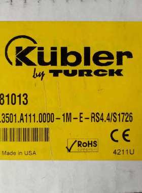 TURCK编码器TD5.3501.A111.0000-1M-E-RS4.4/S1726 K181013