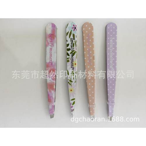 指甲钳，眉毛夹，指甲热升华包花纸