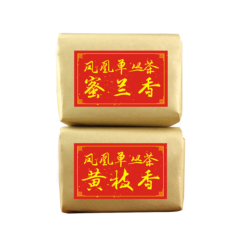 斌界 乌龙茶凤凰单枞茶蜜兰香+黄枝香组合 潮州茶叶450g纸包装