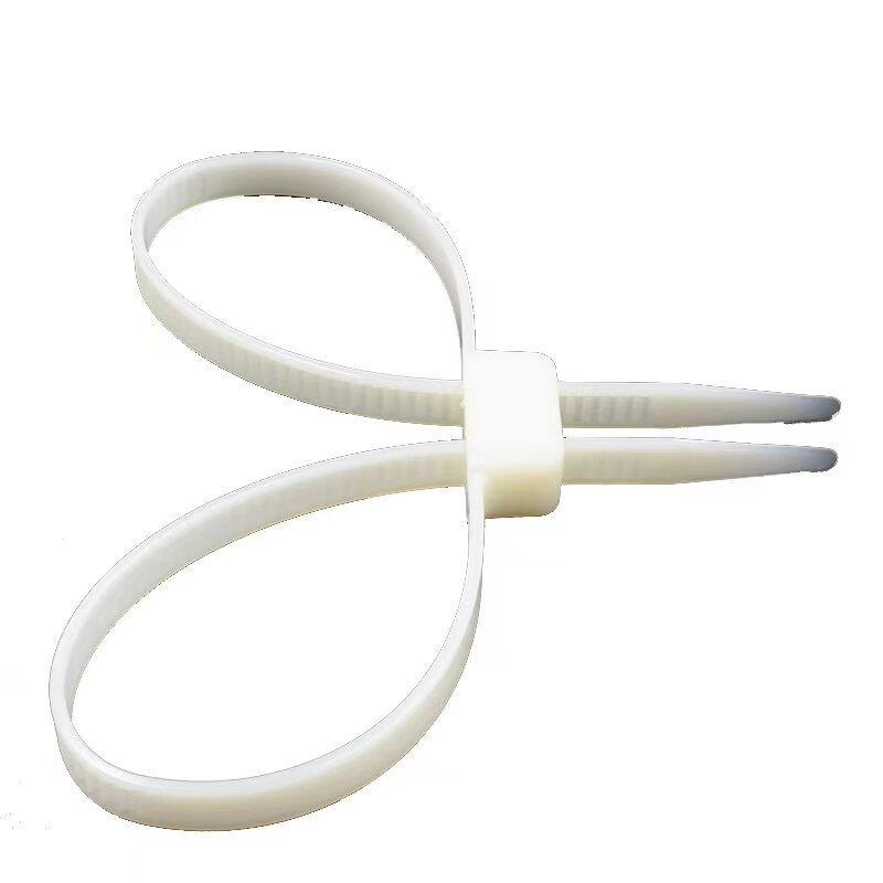 自锁式双头双扣扎带尼龙捆绑约束缚12*700*500*900一次性扎带塑料