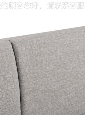 外贸工厂布艺床色亚麻气动储物单人床人床简床双约风卧1428G灰室