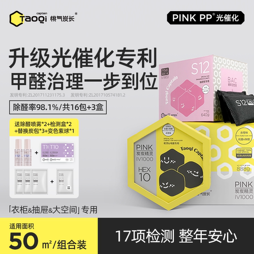 桃气炭长新房净化除醛活性炭