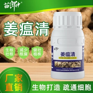 苗郎中姜瘟清生根壮根减少根腐健壮植株补充营养元素瓶装水溶肥料