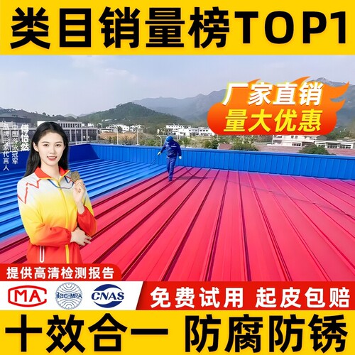 【行业榜首】彩钢瓦翻新专用漆