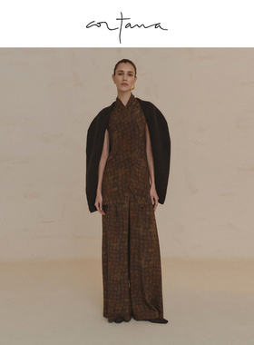 Cortana 女士短外套Lina系列针织外套2025秋新款上衣