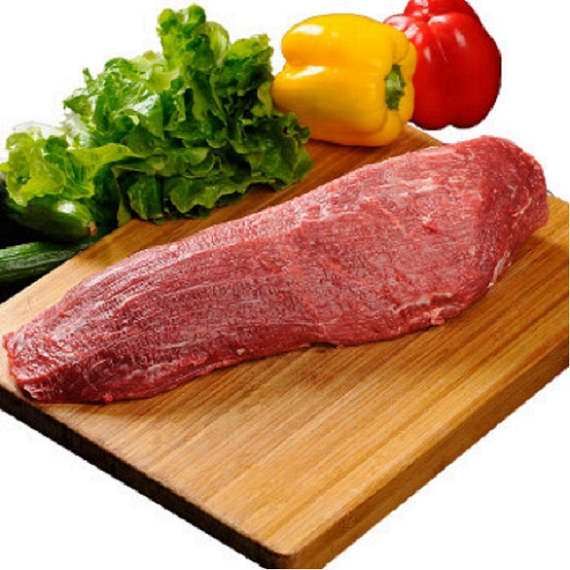 宁夏六盘生龙固原黄牛精品牛里脊鲜嫩可烹饪1kg生鲜谷饲原切牛肉