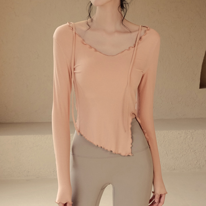 运动瑜伽服上衣女专业训练健身服