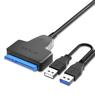 SATA转USB3.0易驱线电脑手机连接3.1硬盘2.0连接转接线2.5 固态硬盘读取器 3.5英寸机械