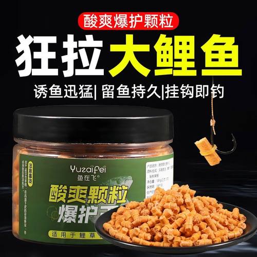 皮筋颗粒黑坑打窝鱼饵