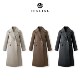 芬领 山羊绒大衣超显气质大衣外套WT81 温言 英伦风走秀款