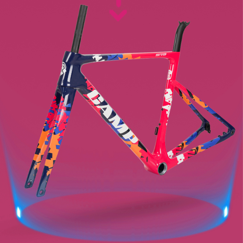 CAMP坎普SR9内走线碳纤维一体成型T47五通气动公路车超轻综合车架