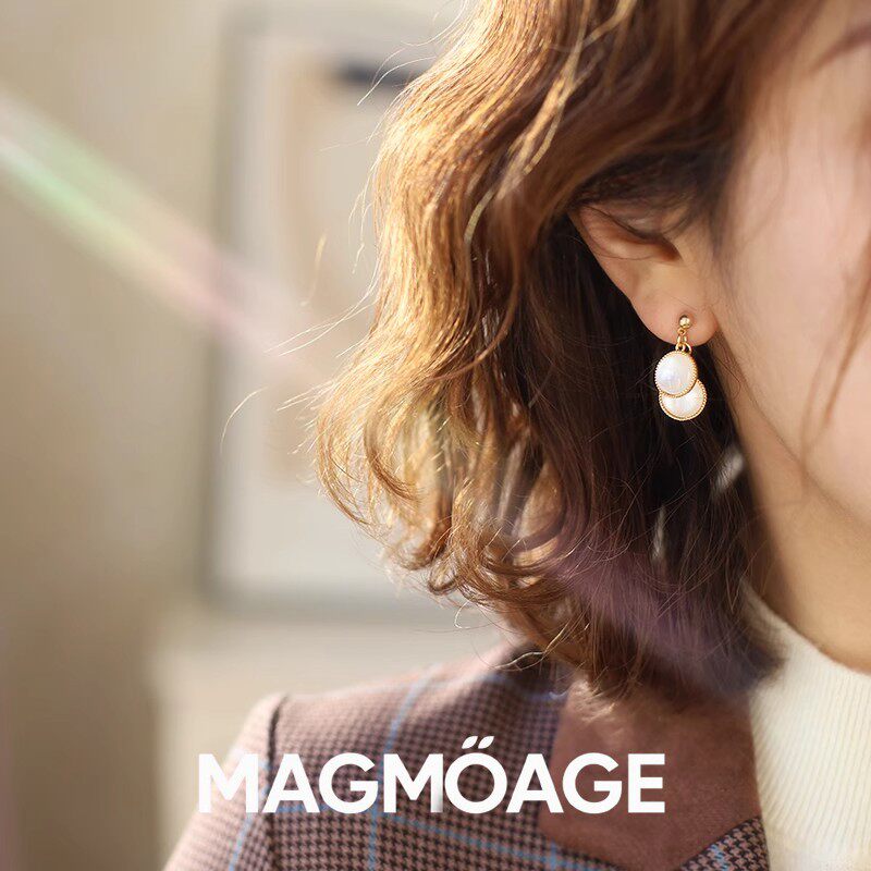 法国设计师MAGMOAGE轻奢耳钉