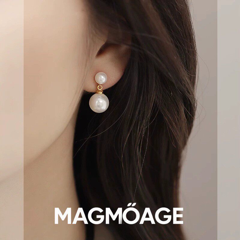 法国设计师MAGMOAGE无耳洞耳钉