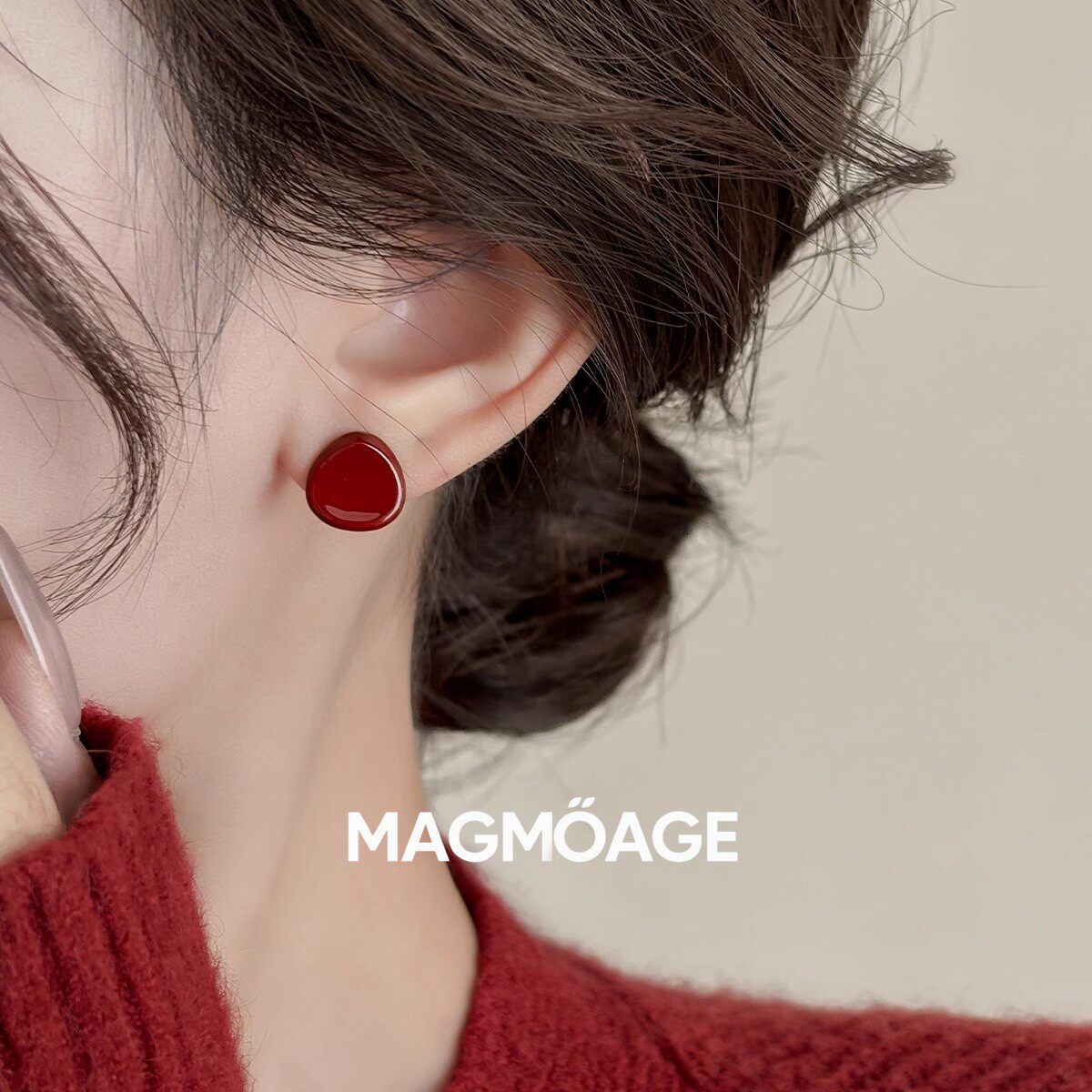 法国设计师MAGMOAGE轻奢耳钉
