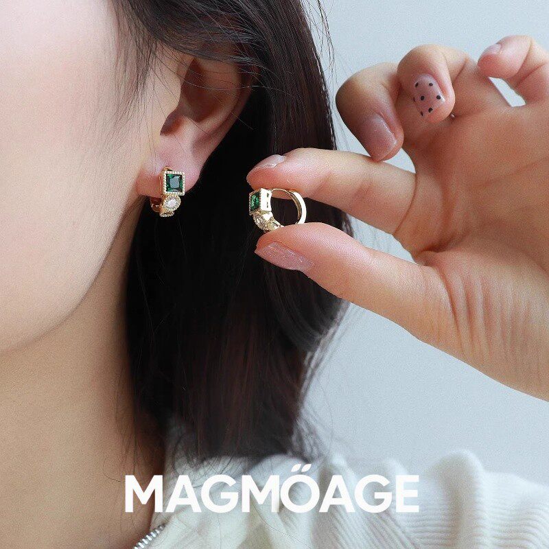 法国设计师MAGMOAGE优雅耳钉