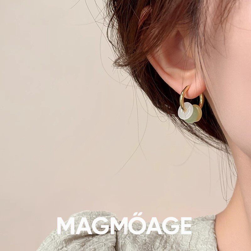 法国设计师MAGMOAGE彩色耳环