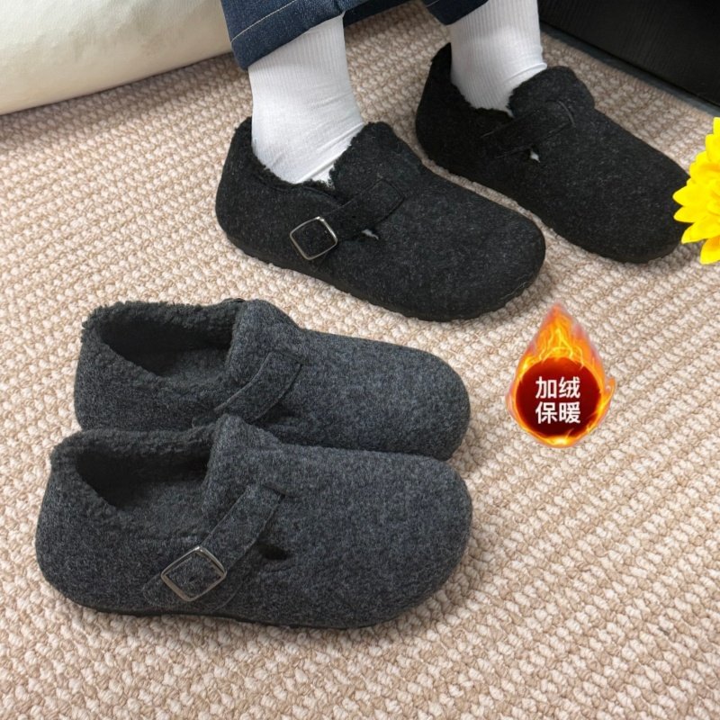 加绒加厚勃肯鞋保暖勃肯棉鞋2025新款冬季保暖女鞋复古增高勃肯鞋,女鞋,勃肯鞋/软木鞋,淘宝优惠券,粉丝福利购,淘宝优惠卷