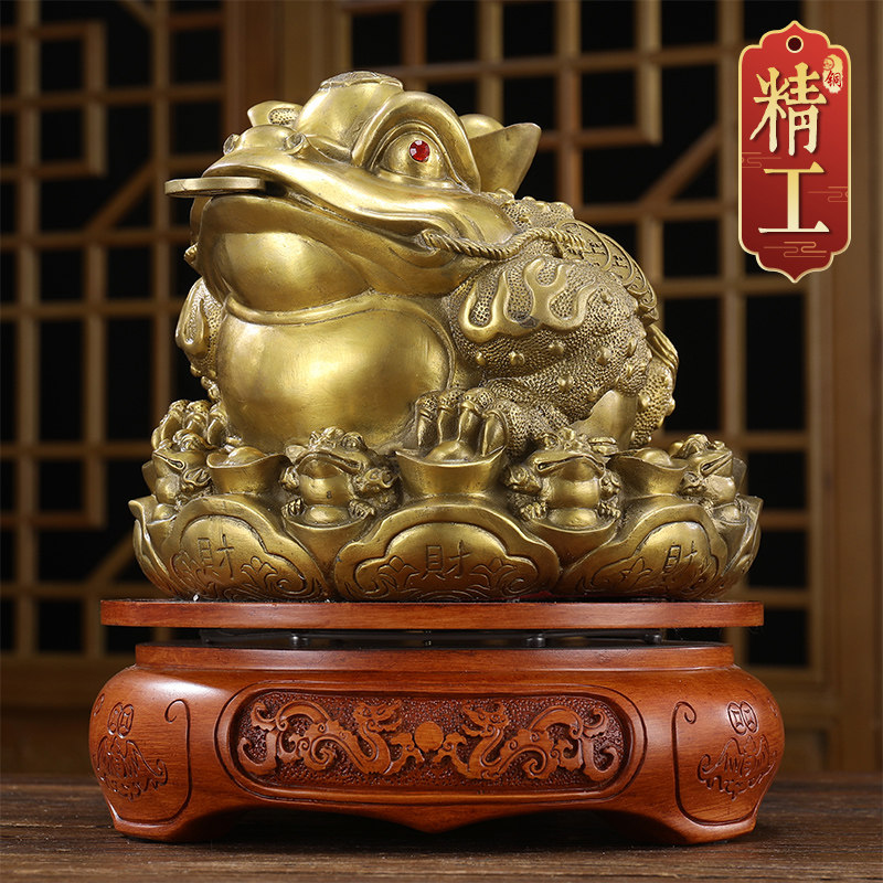 家里放蟾蜍摆件的讲究,木头蟾蜍的讲究,蟾蜍应该怎么摆放(第2页)_大山谷图库