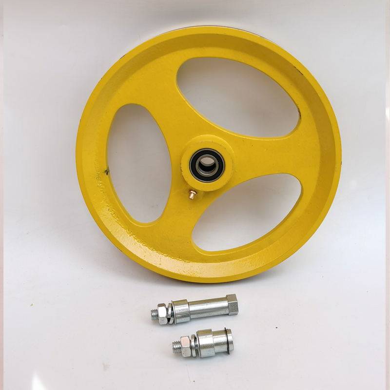 电梯涨紧轮240/250/320*20*6004涨紧装置限速器轮用于蒂森日立