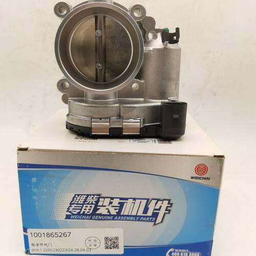 天然气P10H发动机电子节气门1001865267电子节气门原厂正品