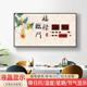 万年历装 新款 数码 饰画时钟客厅创意数字夜光日历电子钟墙壁挂钟表