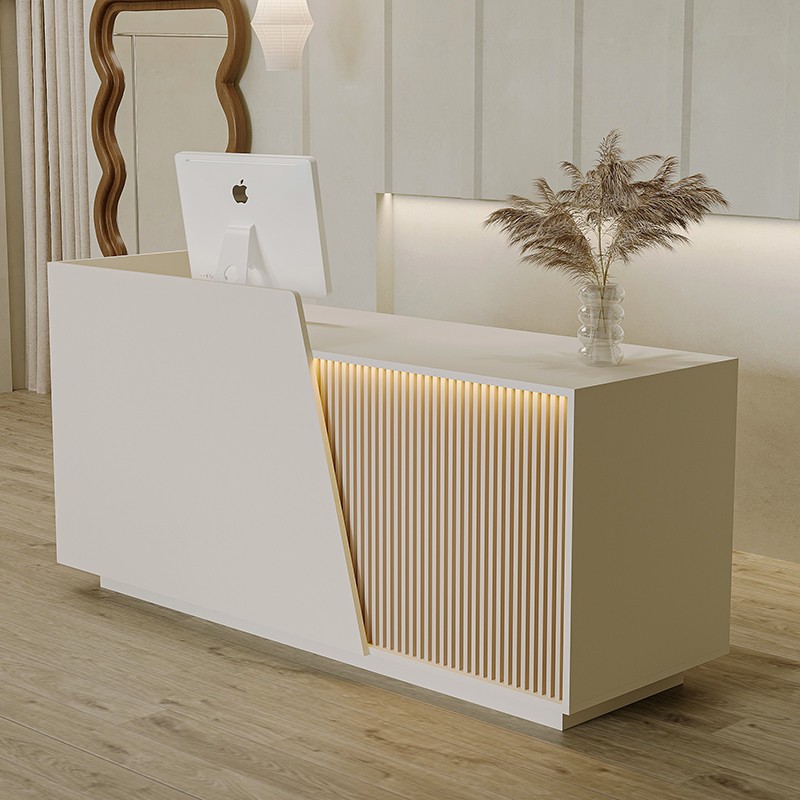 收银台服装店吧台女装店铺前台接待台简约现代公司柜台美容院吧台