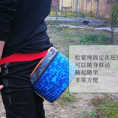 挖蒜凳 地移凳大棚墩动懒人凳坐墩采H摘车鱼用绑腿小板凳钓专凳