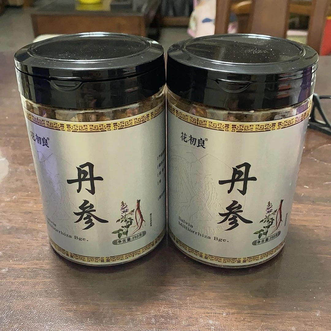 丹参50g-500g养生茶野生正宗无硫丹参段泡水喝可代磨丹参