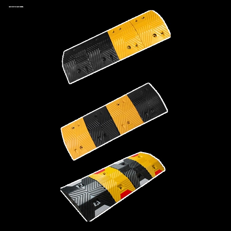 道路减速带 橡胶小区路口户外马路路面缓冲限速带减速龚加厚