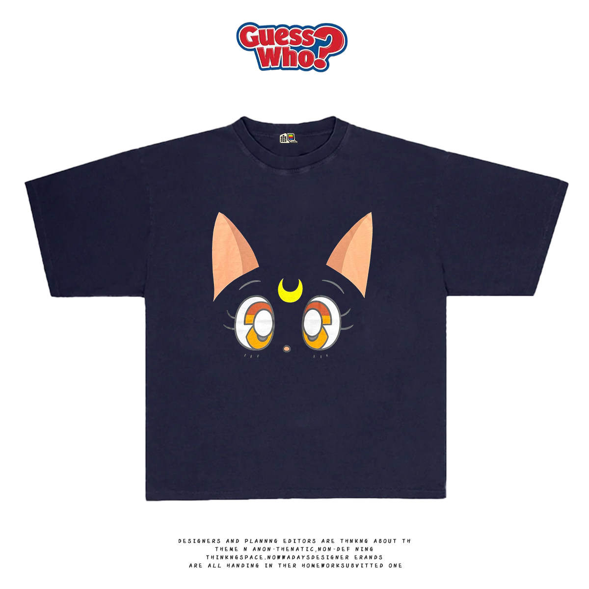 萬物All Nature 美少女战士露娜Luna短袖T恤高中生男女Anime tee