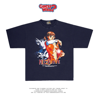 潮牌复古oversize重磅男女同款 T恤Short 短袖 动漫系列 Sleeve Tee