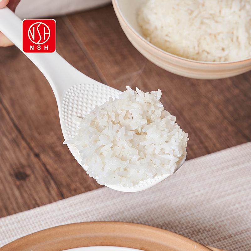 .饭勺不粘米的电饭锅打米饭铲子家用食品级塑料长柄盛饭勺子
