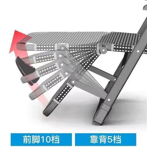 高档享趣折叠椅子折叠床冬夏两用躺椅阳台家用休闲午休午睡靠椅靠