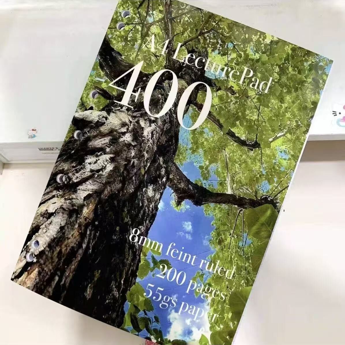 新款200页四季薄脆本学生文具练习本加厚笔记本简约耐用草稿本