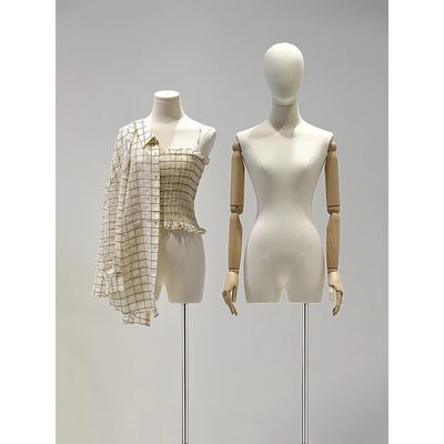 韩版锁骨小胸女装模特展示架全身假人体橱窗人台半身服装店模特架
